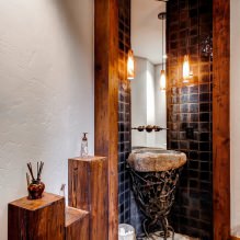 The use of wood in the interior: photos, 77 applications-7