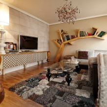 The use of wood in the interior: photos, 77 applications-8