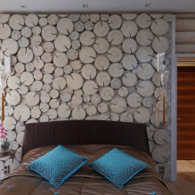 The use of wood in the interior: photos, 77 applications-3