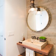 The use of wood in the interior: photos, 77 applications-9