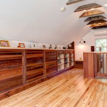 The use of wood in the interior: photos, 77 applications-18