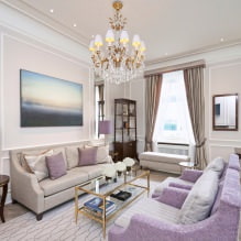 Modern chandeliers in the interior: photos, views, design, styles, overview of rooms-19