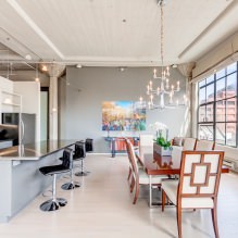 Modern chandeliers in the interior: photos, views, design, styles, room-by-room overview-10