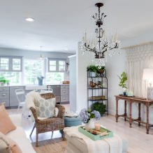 Modern chandeliers in the interior: photos, views, design, styles, overview of rooms-17