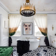 Modern chandeliers in the interior: photos, views, design, styles, room-by-room overview-16