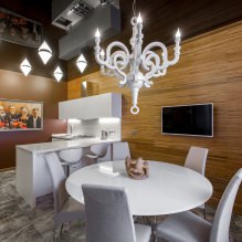 Glossy stretch ceilings: photo, design, views, color selection, room-by-room overview-31