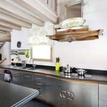 Curtains in a wooden house: design features, types, 80 photos-26