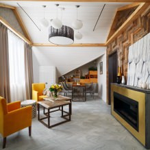 Curtains in a wooden house: design features, types, 80 photo-1