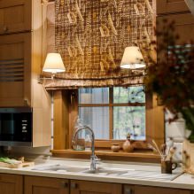 Curtains in a wooden house: design features, types, 80 photos-20