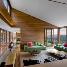 Interior with laminate on the wall: modern decoration ideas, 80 photos-14