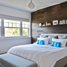 Interior with laminate on the wall: modern decoration ideas, 80 photos-18