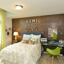 Interior with laminate on the wall: modern decoration ideas, 80 photos-3