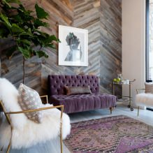 Interior with laminate on the wall: modern decoration ideas, 80 photos-5