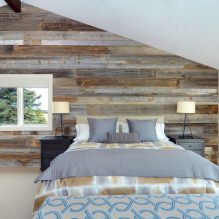 Interior with laminate on the wall: modern decoration ideas, 80 photos-13