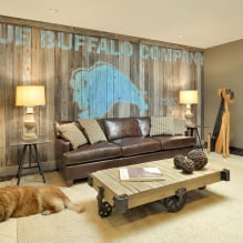 Interior with laminate on the wall: modern decoration ideas, 80 photos-15