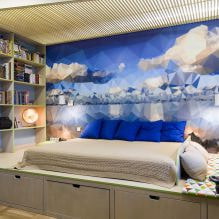 Self-adhesive wallpaper: 83 best ideas, photos in the kitchen, bathroom, nursery, living room, hallway-0