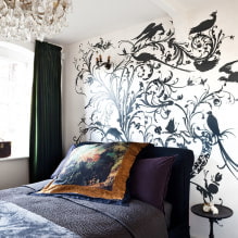 Self-adhesive wallpaper: 83 best ideas, photos in the kitchen, bathroom, nursery, living room, hallway-3