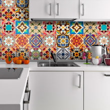 Self-adhesive wallpaper: 83 best ideas, photos in the kitchen, bathroom, nursery, living room, hallway-5