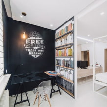 Self-adhesive wallpaper: 83 best ideas, photos in the kitchen, bathroom, nursery, living room, hallway-6