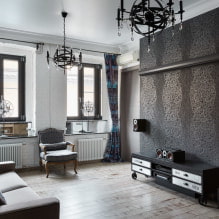 Self-adhesive wallpaper: 83 best ideas, photos in the kitchen, bathroom, nursery, living room, hallway-7