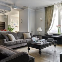 Curtains in a classic style: features, types, choice of design and color, 80 photos-8