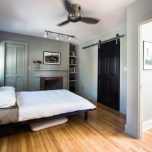 Dark doors in the interior: combination with the color of the floor, walls, furniture (60 photos) -1