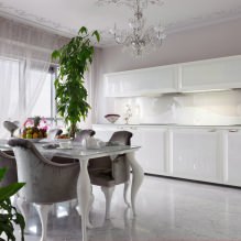 Modern tulle in the interior: photos, types, colors, combination with other curtains-8