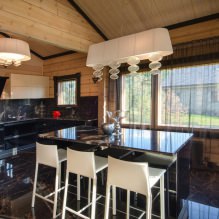 Modern tulle in the interior: photos, types, colors, combination with other curtains-7