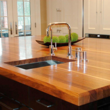 How to choose the color of the kitchen countertop: 60+ best combinations to complement the interior-2