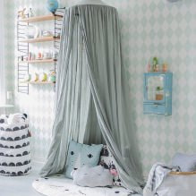 Interior with wallpaper in green tones: design, combinations, choice of style, 70 photos-13