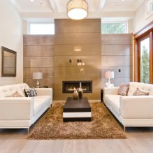 Light floor in the interior of the apartment: combination, color, style, 80 photos-8