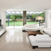 Light floor in the interior of the apartment: combination, color, style, 80 photos-2