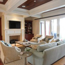 American style in the interior: features, variations, decoration and decor (60 photos) -2