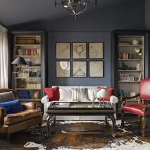 American style in the interior: features, variations, decoration and decor (60 photos) -8