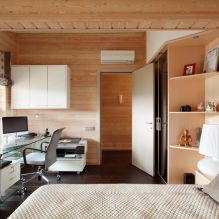 Dark floor in the interior of the apartment: features, design, combination, 65 photos-4