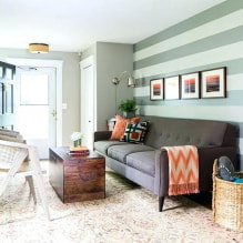 Painting walls in the interior: types, design, combinations, choice of colors, 80+ photos-3