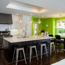 Light green color in the interior: combinations, choice of style, decoration and furniture (65 photos) -1