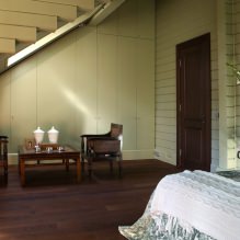 Interior design in olive color: combinations, styles, finishes, furniture, accents-2