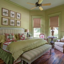Interior design in olive color: combinations, styles, finishes, furniture, accents-7