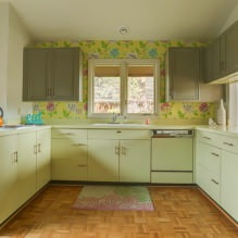 Interior design in olive color: combinations, styles, finishes, furniture, accents-15