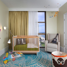 How do beige curtains look in the interior? -8