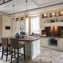 What are the styles of kitchen: photo, description and features-0