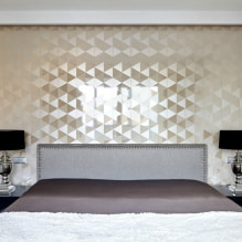 Wallpaper for a small room: choice of color, pattern, expanding photo wallpaper, combination-3