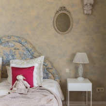 Wallpaper for plaster: selection rules, types, design ideas, colors, style-1