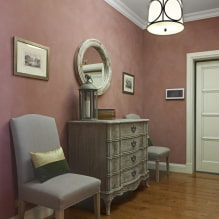 Wallpaper for plaster: selection rules, types, design ideas, colors, style-5