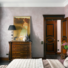 Wallpaper for Venetian plaster: design, color, instructions on how to glue, paint-2