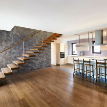 Wallpaper for Venetian plaster: design, color, instructions on how to glue, paint-5