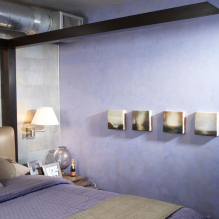 Wallpaper for Venetian plaster: design, color, instructions on how to glue, paint-6