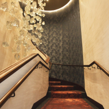 Wallpaper for Venetian plaster: design, color, instructions on how to glue, paint-10