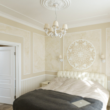 Wallpaper for Venetian plaster: design, color, instructions on how to glue, paint-16